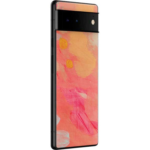 Colored Finger Paint Google Pixel 6 Skin